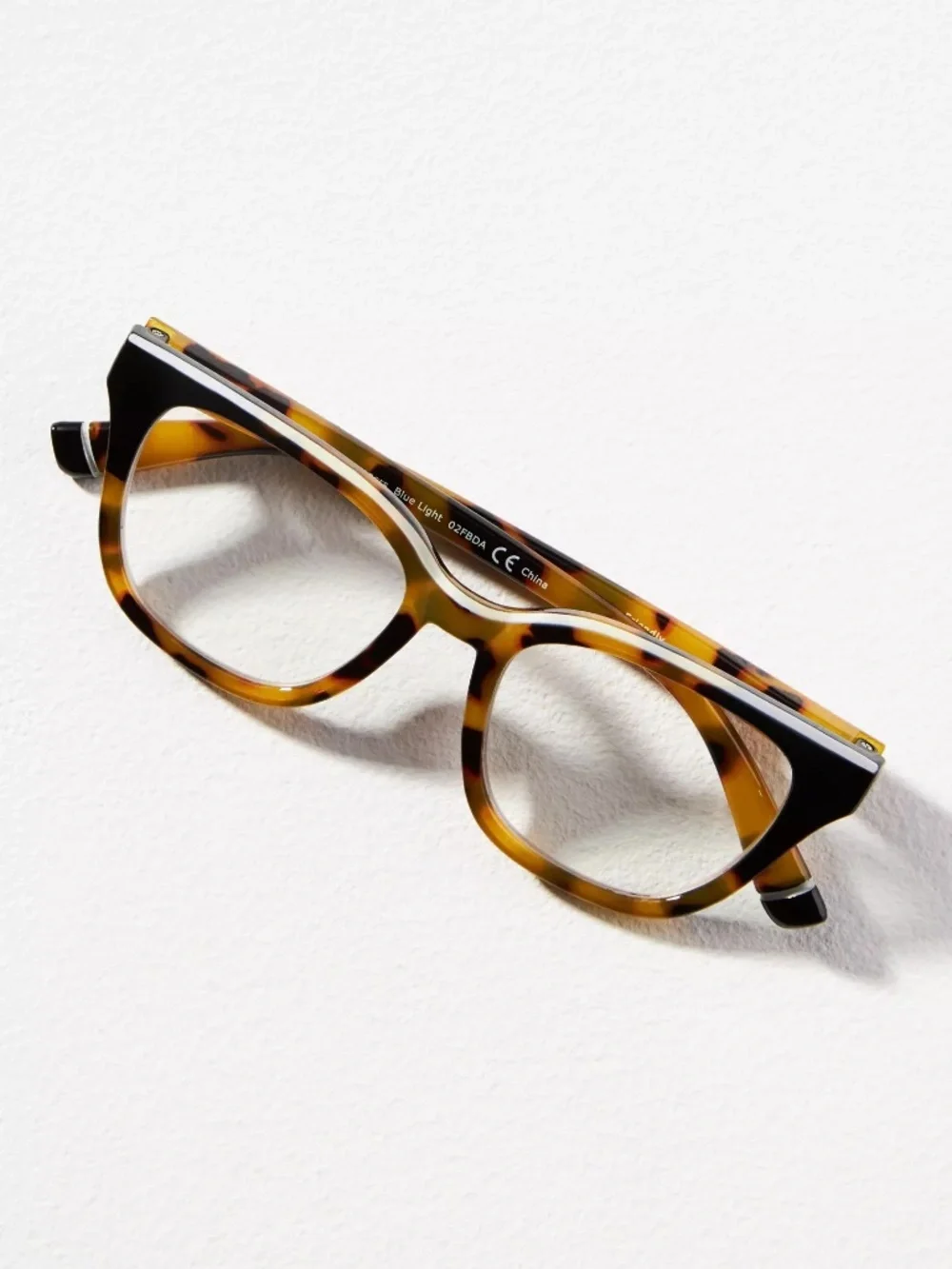 New Anthropologie Ramona Tortoise Black Peepers Blue light Filter Readers +1.75